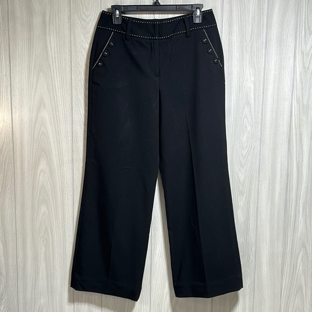 Dress Barn black dress pants size 8